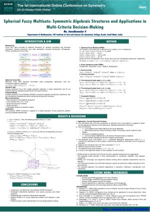 Spherical Fuzzy Multisets Symmetric Algebraic Structures and Applications in Multi-Criteria Decision-Making _ Amudhamalar V.pdf